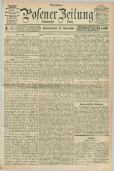 Posener Zeitung. Jg.97, Nr. 874 (13 Dezember 1890) - Abend=Ausgabe.