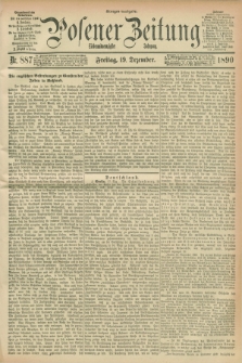 Posener Zeitung. Jg.97, Nr. 887 (19 Dezember 1890) - Morgen=Ausgabe. + dod.