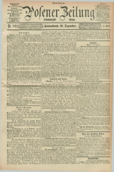 Posener Zeitung. Jg.97, Nr. 892 (20 Dezember 1890) - Abend=Ausgabe.