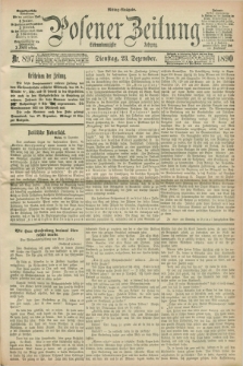 Posener Zeitung. Jg.97, Nr. 897 (23 Dezember 1890) - Mittag=Ausgabe.