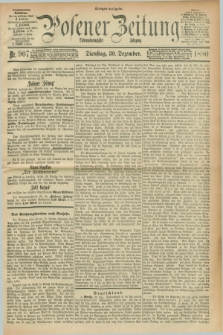 Posener Zeitung. Jg.97, Nr. 907 (30 Dezember 1890) - Morgen=Ausgabe. + dod.