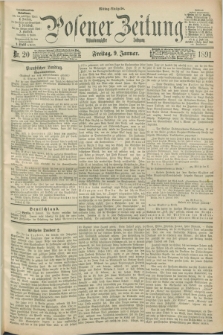 Posener Zeitung. Jg.98, Nr. 20 (9 Januar 1891) - Mittag=Ausgabe.