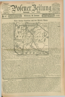 Posener Zeitung. Jg.98, Nr. 67 (28 Januar 1891) - Morgen=Ausgabe. + dod.