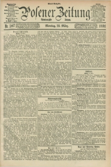 Posener Zeitung. Jg.98, Nr. 207 (23 März 1891) - Abend=Ausgabe.