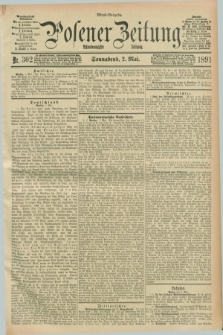 Posener Zeitung. Jg.98, Nr. 302 (2 Mai 1891) - Abend=Ausgabe.
