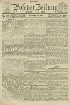 Posener Zeitung. Jg.98, Nr. 359 (27 Mai 1891) - Abend=Ausgabe.