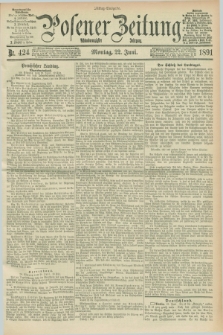 Posener Zeitung. Jg.98, Nr. 424 (22 Juni 1891) - Mittag=Ausgabe.