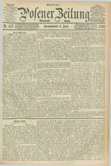 Posener Zeitung. Jg.98, Nr. 457 (4 Juli 1891) - Mittag=Ausgabe.
