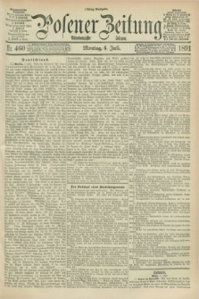 Posener Zeitung. Jg.98, Nr. 460 (6 Juli 1891) - Mittag=Ausgabe.