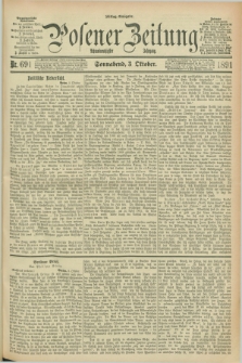 Posener Zeitung. Jg.98, Nr. 691 (3 Oktober 1891) - Mittag=Ausgabe.