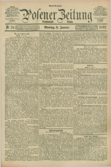 Posener Zeitung. Jg.99, Nr. 24 (11 Januar 1892) - Abend=Ausgabe.