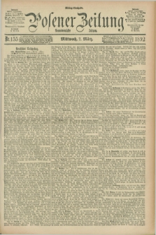Posener Zeitung. Jg.99, Nr. 155 (2 März 1892) - Mittag=Ausgabe.