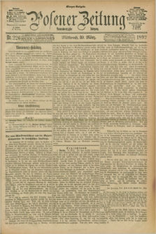 Posener Zeitung. Jg.99, Nr. 226 (30 März 1892) - Morgen=Ausgabe. + dod.