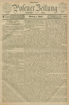 Posener Zeitung. Jg.99, Nr. 239 (4 April 1892) - Mittag=Ausgabe.