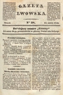 Gazeta Lwowska. 1846, nr 38