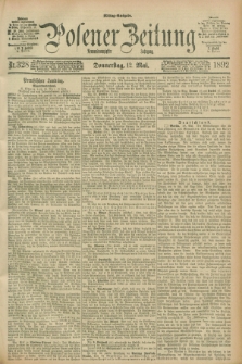 Posener Zeitung. Jg.99, Nr. 328 (12 Mai 1892) - Mittag=Ausgabe.