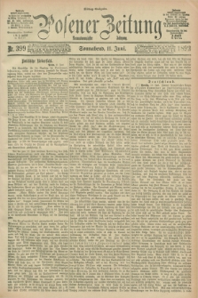 Posener Zeitung. Jg.99, Nr. 399 (11 Juni 1892) - Mittag=Ausgabe.