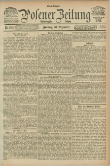 Posener Zeitung. Jg.99, Nr. 901 (23 Dezember 1892) - Abend=Ausgabe.