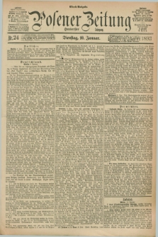 Posener Zeitung. Jg.100, Nr. 24 (10 Januar 1893) - Abend=Ausgabe.