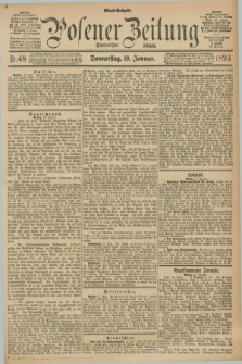 Posener Zeitung. Jg.100, Nr. 48 (19 Januar 1893) - Abend=Ausgabe.