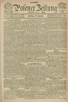 Posener Zeitung. Jg.100, Nr. 51 (20 Januar 1893) - Abend=Ausgabe.