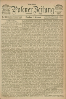 Posener Zeitung. Jg.100, Nr. 95 (7 Februar 1893) - Mittag=Ausgabe.