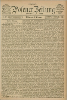Posener Zeitung. Jg.100, Nr. 98 (8 Februar 1893) - Mittag=Ausgabe.