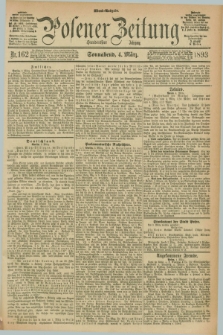 Posener Zeitung. Jg.100, Nr. 162 (4 März 1893) - Abend=Ausgabe.