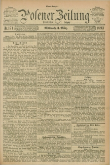 Posener Zeitung. Jg.100, Nr. 171 (8 März 1893) - Abend=Ausgabe.