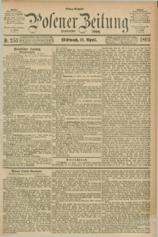 Posener Zeitung. Jg.100, Nr. 253 (12 April 1893) - Mittag=Ausgabe.