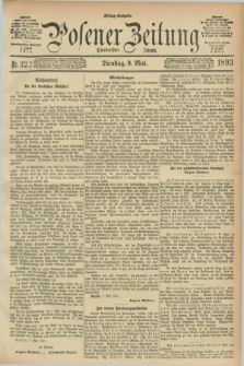 Posener Zeitung. Jg.100, Nr. 322 (9 Mai 1893) - Mittag=Ausgabe.