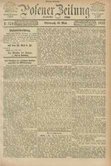 Posener Zeitung. Jg.100, Nr. 324 (10 Mai 1893) - Morgen=Ausgabe. + dod.