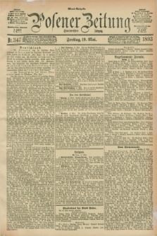 Posener Zeitung. Jg.100, Nr. 347 (19 Mai 1893) - Abend=Ausgabe.