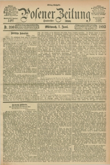 Posener Zeitung. Jg.100, Nr. 390 (7 Juni 1893) - Mittag=Ausgabe.