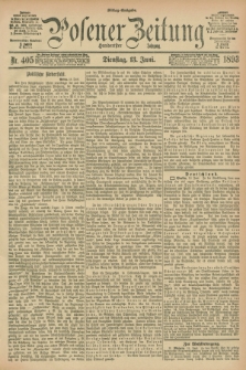 Posener Zeitung. Jg.100, Nr. 405 (13 Juni 1893) - Mittag=Ausgabe.