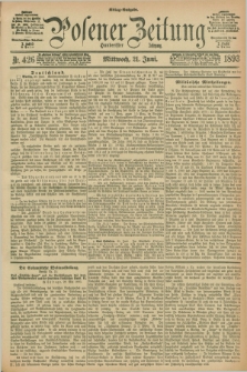 Posener Zeitung. Jg.100, Nr. 426 (21 Juni 1893) - Mittag=Ausgabe.