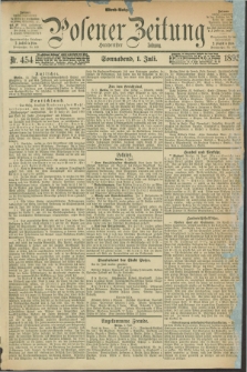 Posener Zeitung. Jg.100, Nr. 454 (1 Juli 1893) - Abend=Ausgabe.