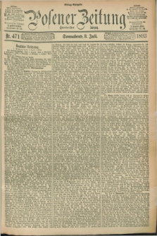 Posener Zeitung. Jg.100, Nr. 471 (8 Juli 1893) - Mittag=Ausgabe.