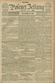 Posener Zeitung. Jg.100, Nr. 484 (13 Juli 1893) - Abend=Ausgabe.