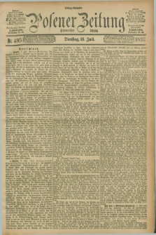 Posener Zeitung. Jg.100, Nr. 495 (18 Juli 1893) - Mittag=Ausgabe.