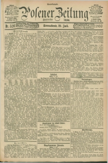 Posener Zeitung. Jg.100, Nr. 526 (29 Juli 1893) - Abend=Ausgabe.