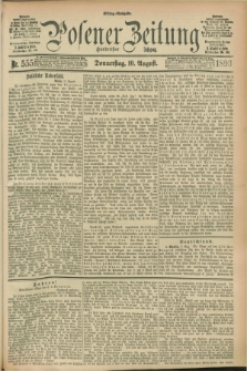 Posener Zeitung. Jg.100, Nr. 555 (10 August 1893) - Mittag=Ausgabe.