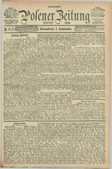Posener Zeitung. Jg.100, Nr. 615 (2 September 1893) - Mittag=Ausgabe.