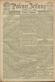 Posener Zeitung. Jg.100, Nr. 622 (5 September 1893) - Abend=Ausgabe.