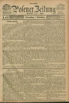 Posener Zeitung. Jg.100, Nr. 627 (7 September 1893) - Mittag=Ausgabe.