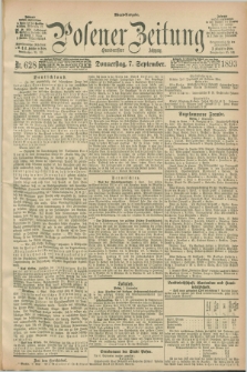 Posener Zeitung. Jg.100, Nr. 628 (7 September 1893) - Abend=Ausgabe.