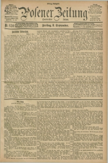 Posener Zeitung. Jg.100, Nr. 630 (8 September 1893) - Mittag=Ausgabe.