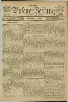 Posener Zeitung. Jg.100, Nr. 696 (4 Oktober 1893) - Mittag=Ausgabe.