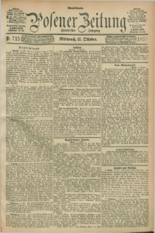 Posener Zeitung. Jg.100, Nr. 715 (11 Oktober 1893) - Abend=Ausgabe.
