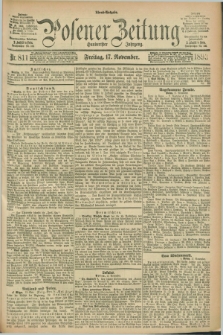 Posener Zeitung. Jg.100, Nr. 811 (17 November 1893) - Abend=Ausgabe.